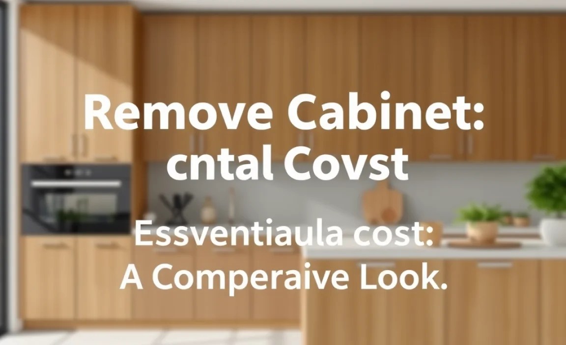 Factors Affecting Cabinet Removal Cost: A Comparative Look
