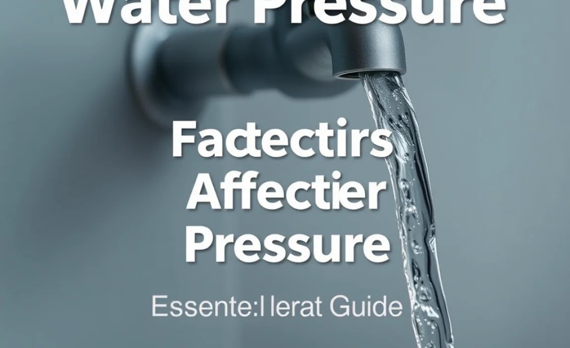 Factors Affecting Water Pressure