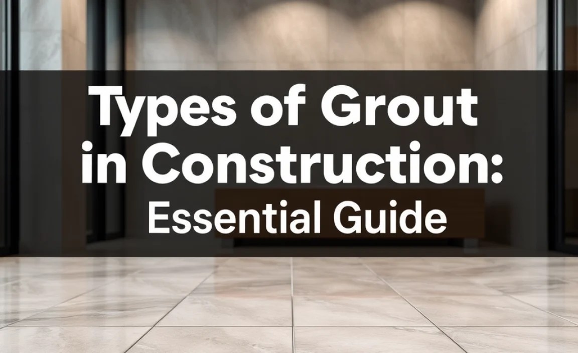 Factors to Consider When Choosing Grout