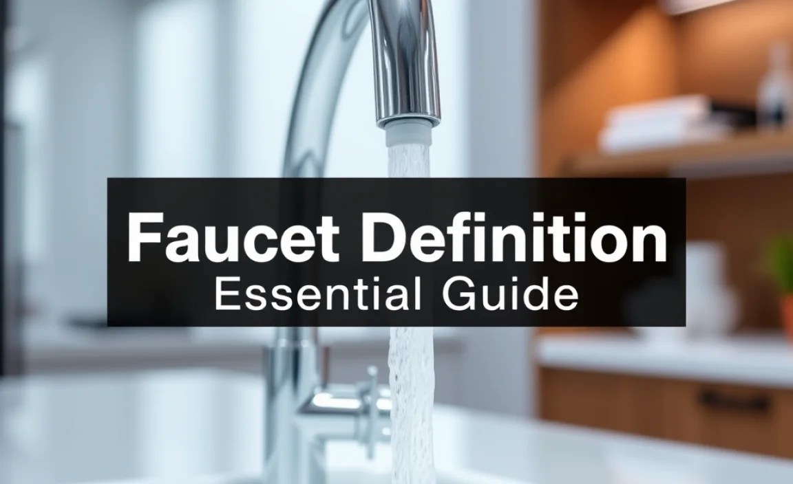 Faucet Definition: Essential Guide