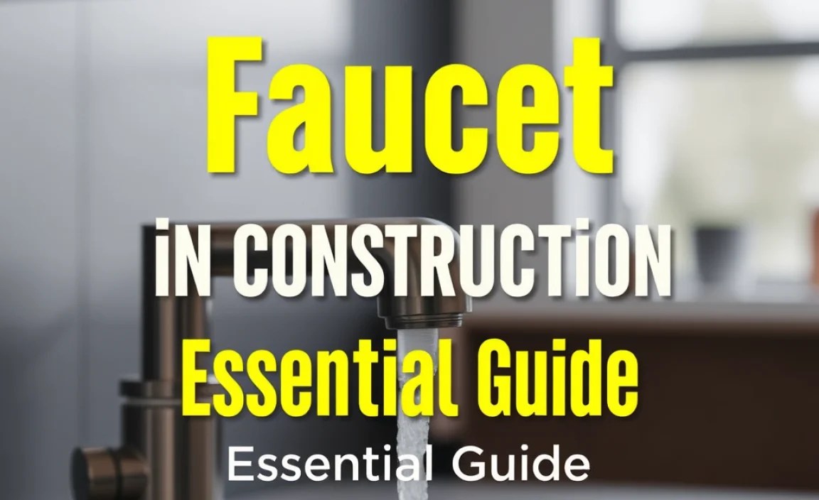 Faucet Explained In Construction: Essential Guide