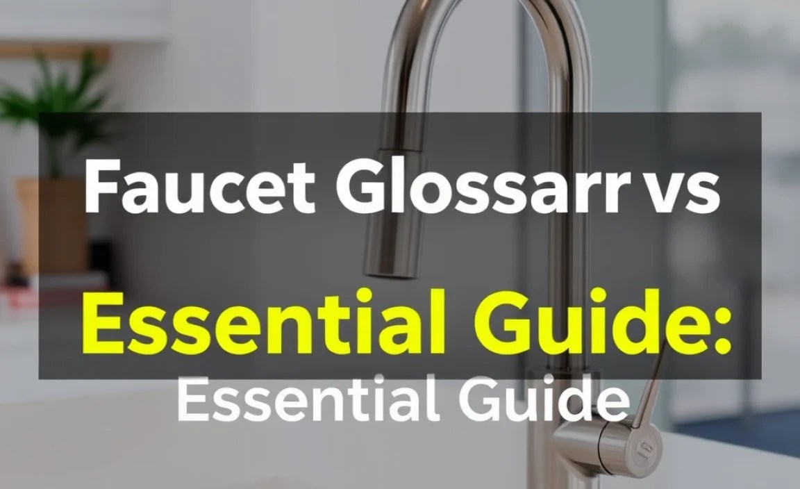 Faucet Glossary Vs Alternative: Essential Guide