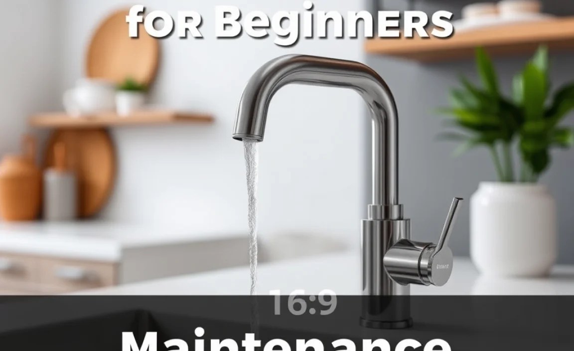Faucet Maintenance for Beginners
