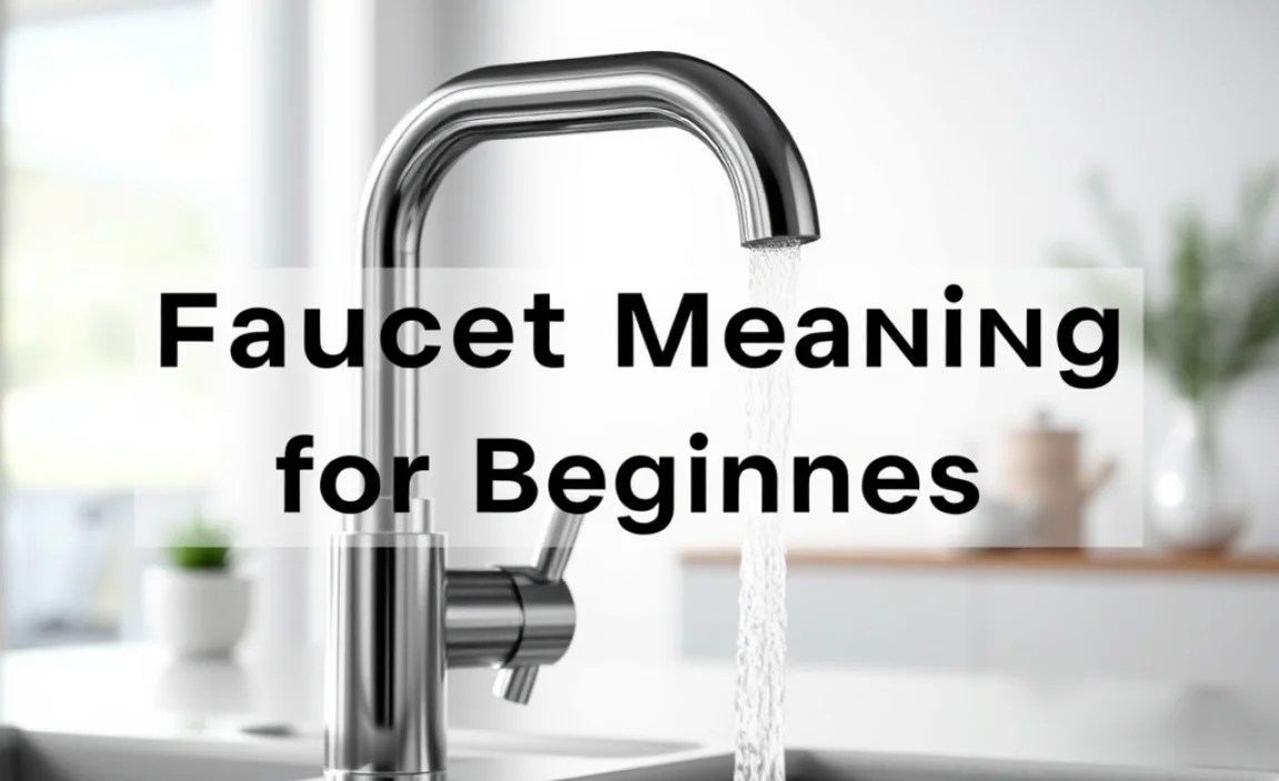 Faucet Meaning for Beginners: Easy Guide Explained