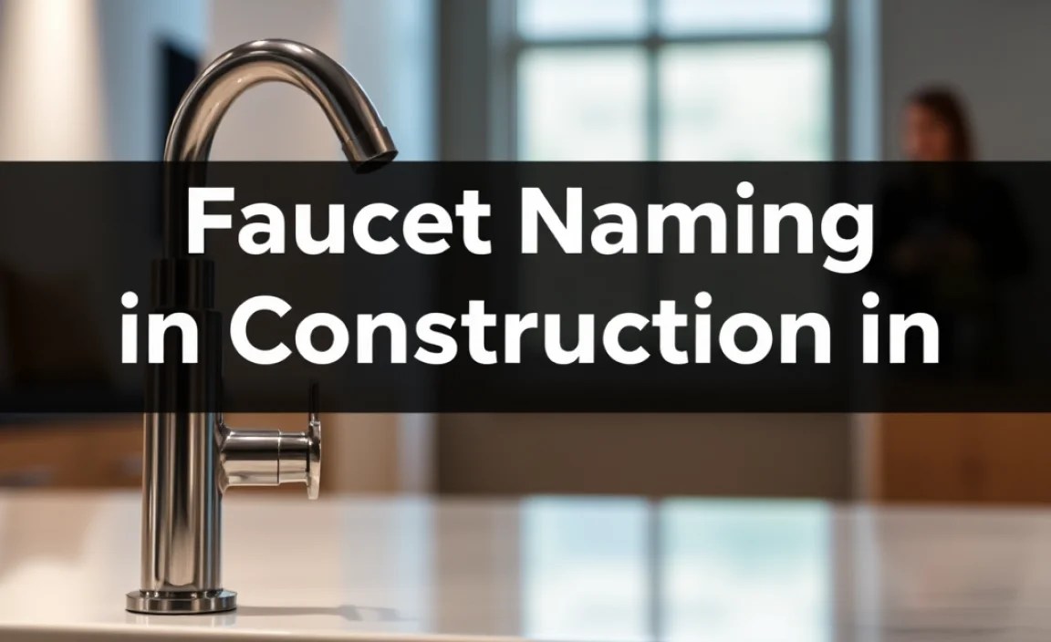 Faucet Naming in Construction: Essential Guide