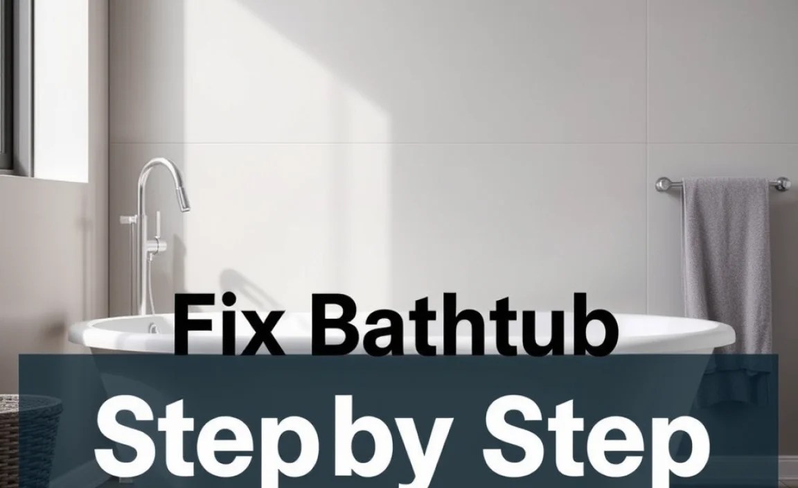 Fix Bathtub Step by Step: Proven Effortless Guide