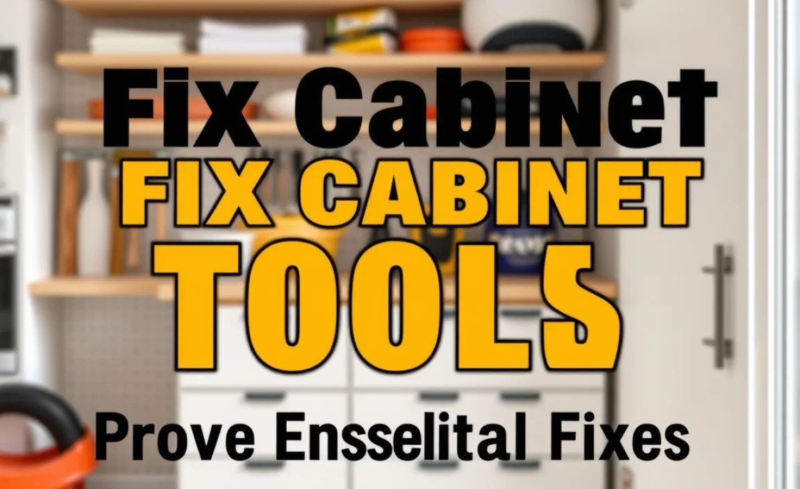 Fix Cabinet Tools: Proven Essential Fixes