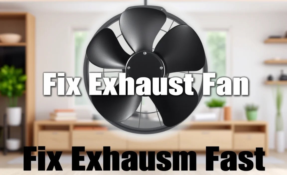 Fix Exhaust Fan Fast: Proven Essential Solution