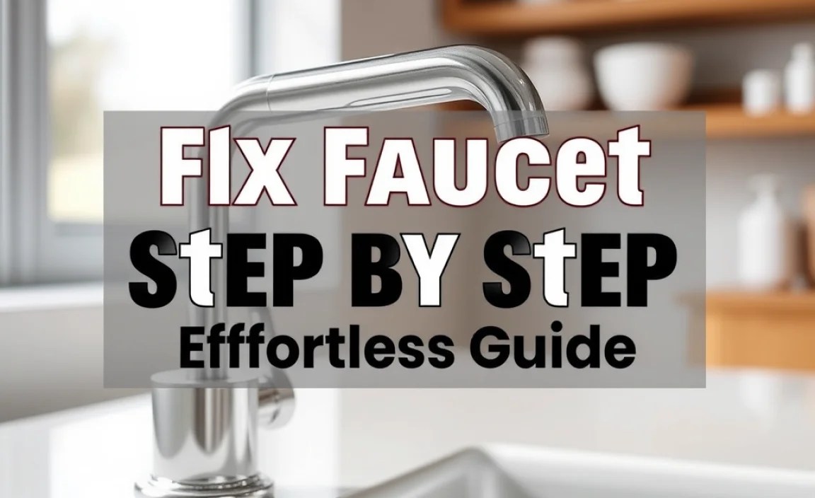 Fix Faucet Step By Step: Effortless Guide