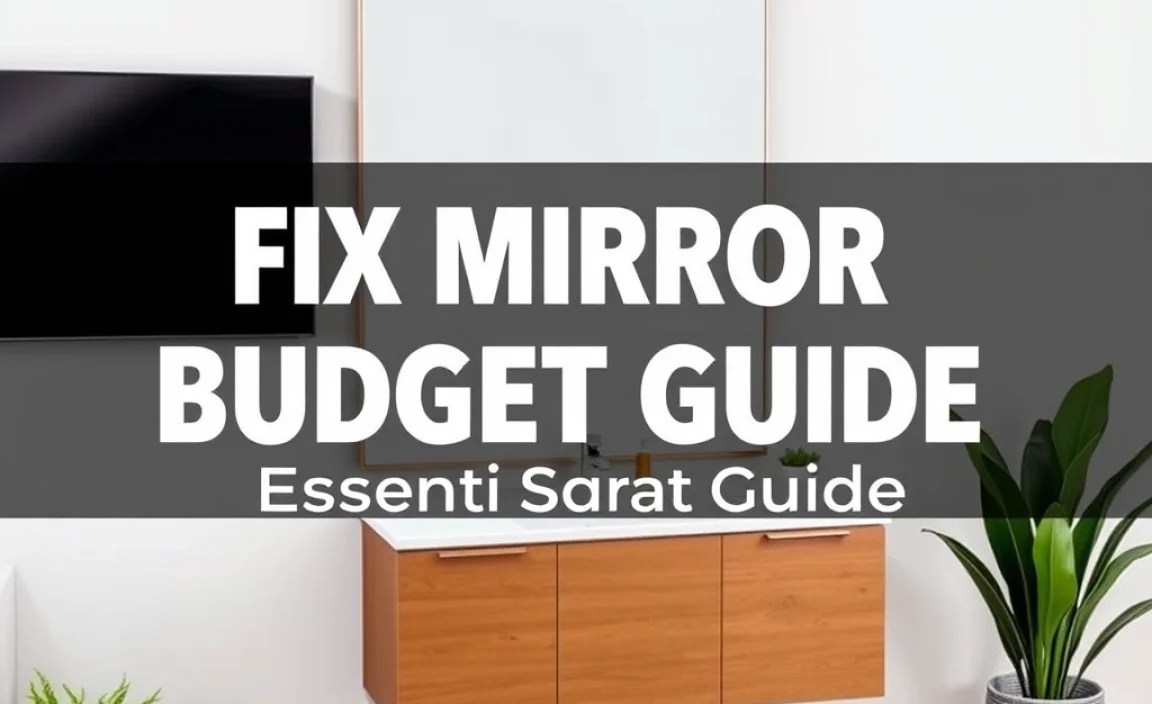 Fix Mirror Cost: Essential Budget Guide