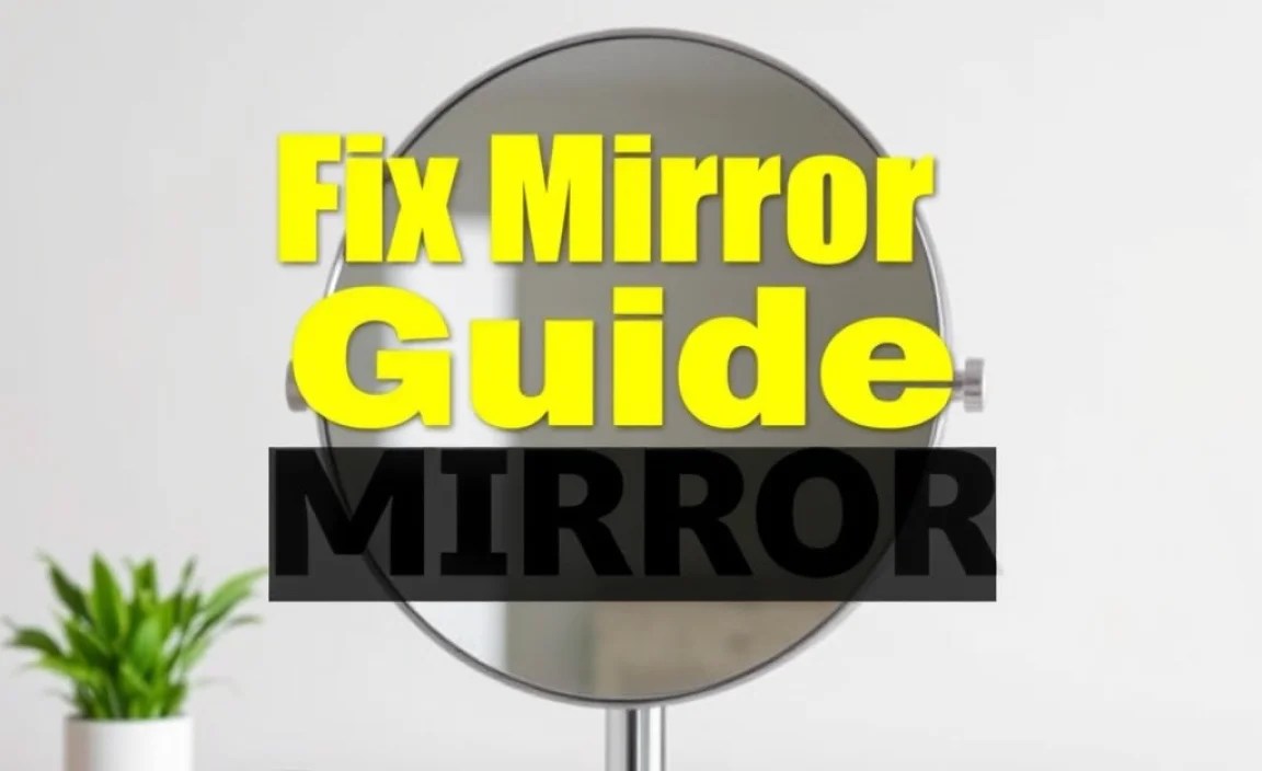 Fix Mirror Guide: Essential, Proven Steps
