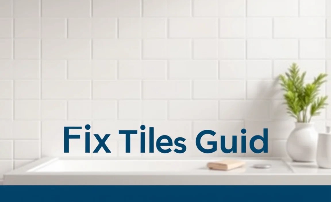 Fix Tiles Guide: Proven Effortless Method