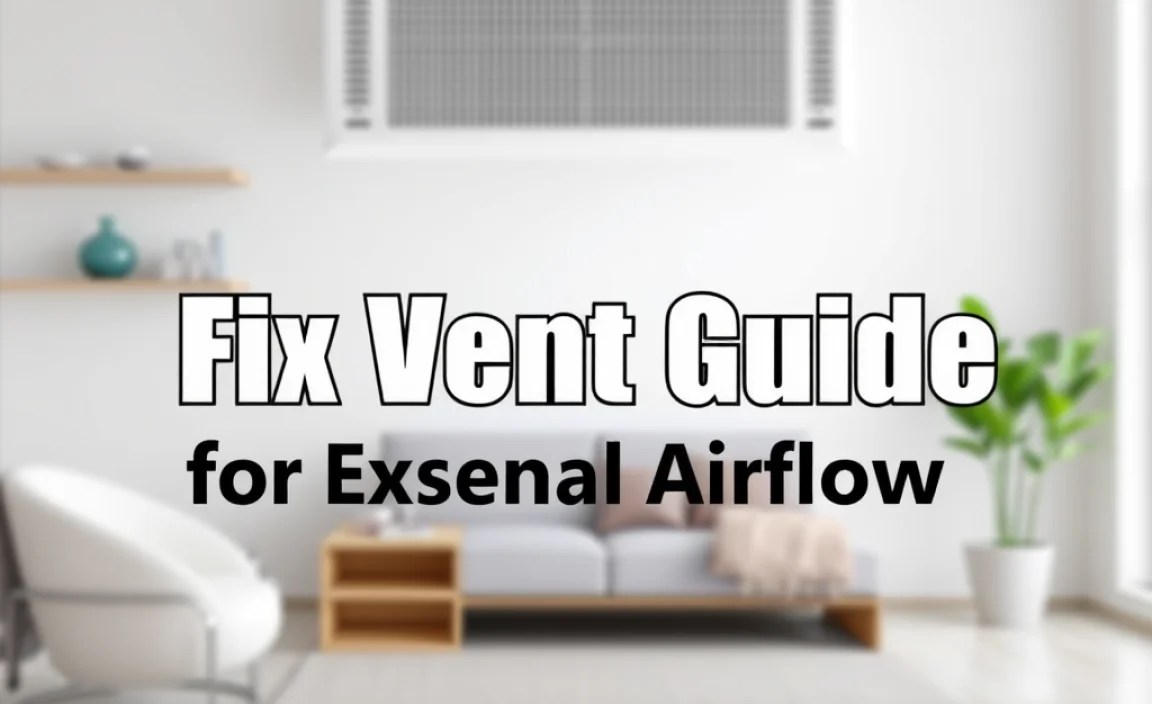 Fix Vent Guide: Proven Steps for Essential Airflow