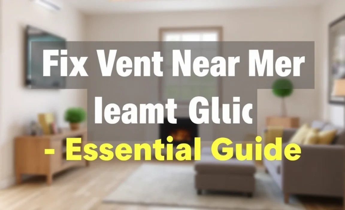 Fix Vent Near Me: Essential Guide