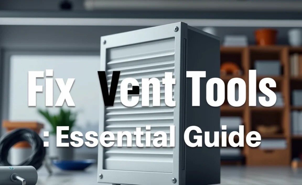 Fix Vent Tools: Essential Guide