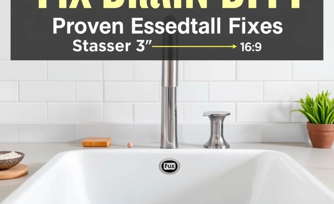 Fixing a Clogged Sink: Step-by-Step