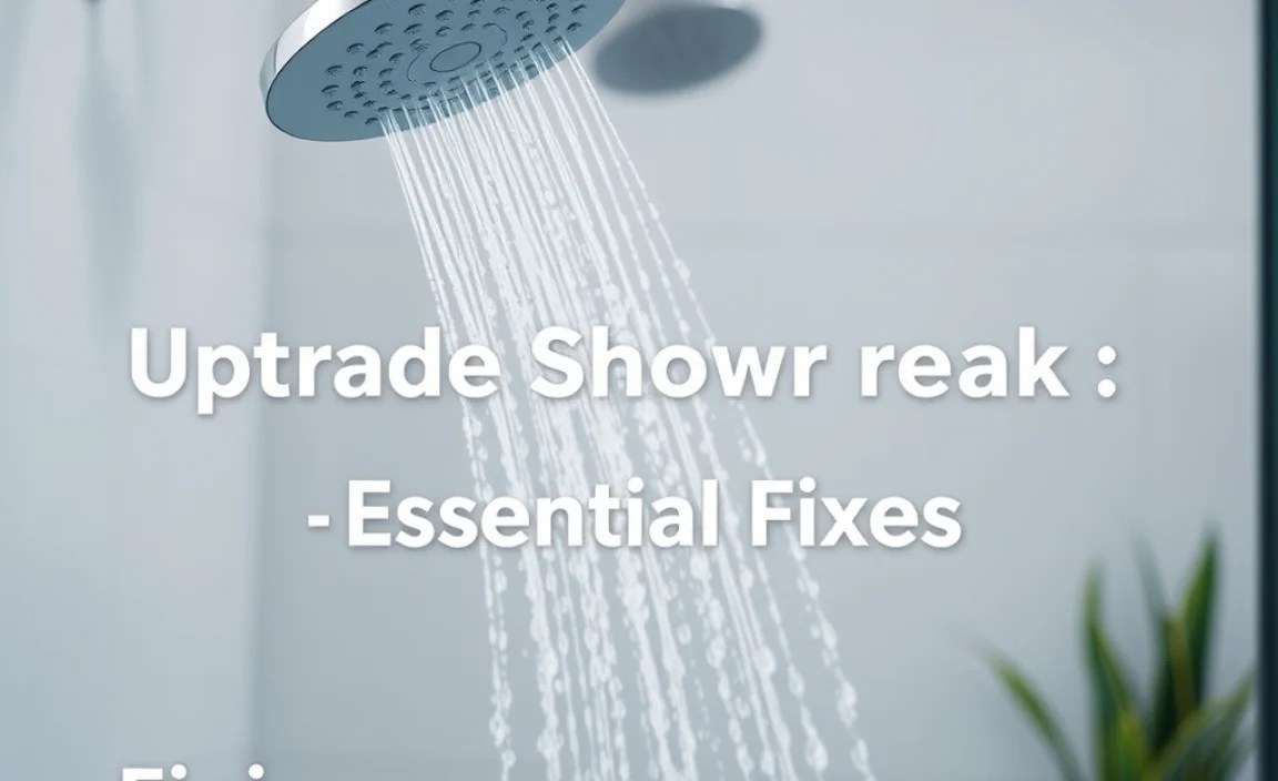 Fixing a Leaking Shower Head