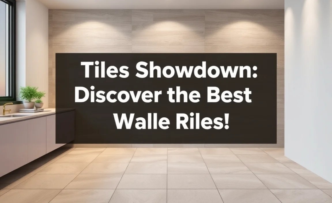 Floor Tiles vs Wall Tiles