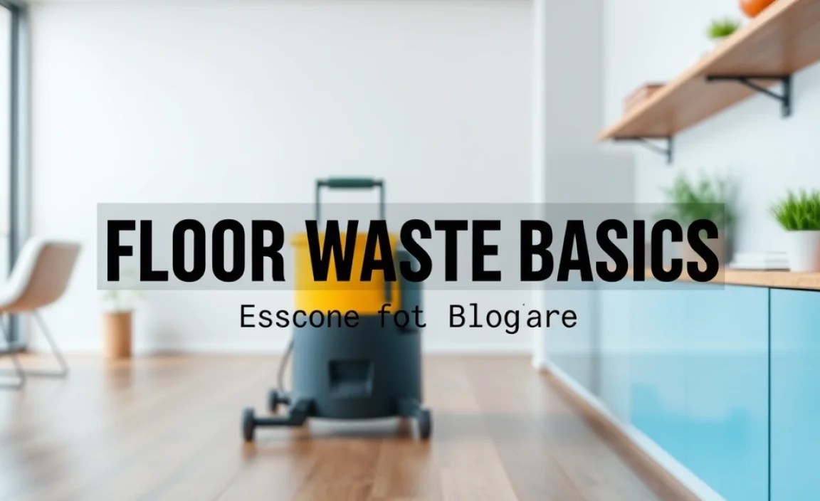 Floor Waste Basics: Essential Guide for Beginners