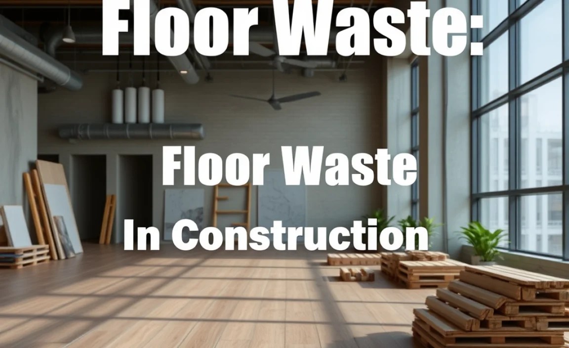 Floor Waste Design In Construction