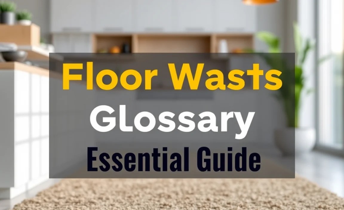 Floor Waste Glossary for Beginners: Essential Guide