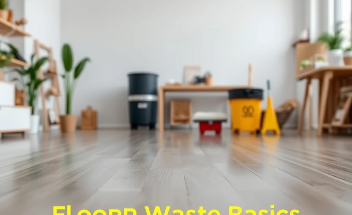 Floor Waste Maintenance Tips