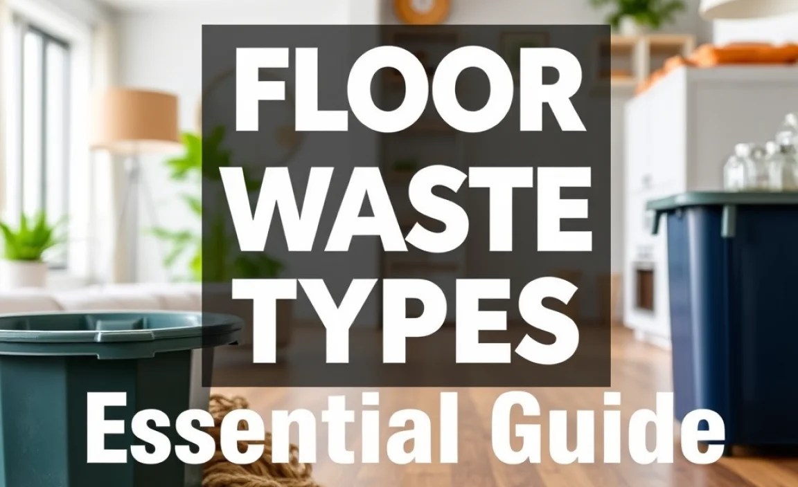 Floor Waste Types: Essential Guide