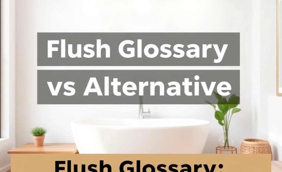 Flush Glossary vs. Alternative: Which is Better?
