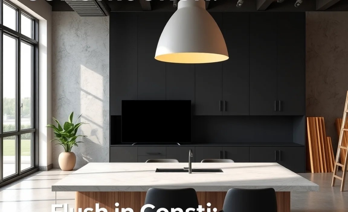 Flush in Construction Materials