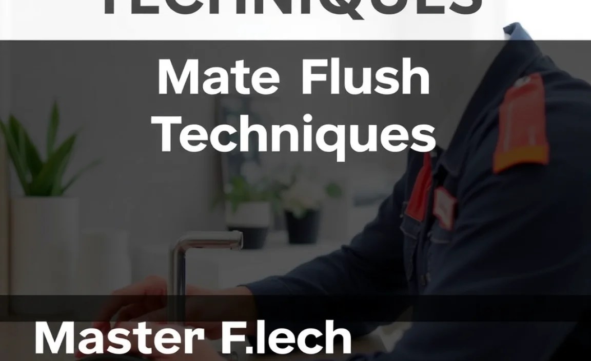 Flush in Plumbing Systems