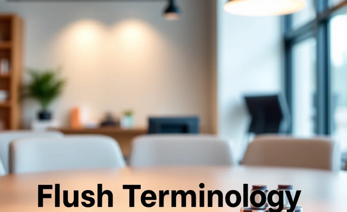 Flush Terminology in Technology