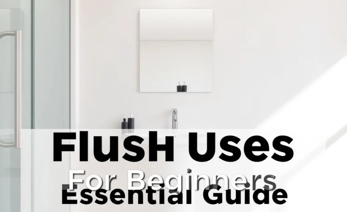 Flush Uses For Beginners: Essential Guide