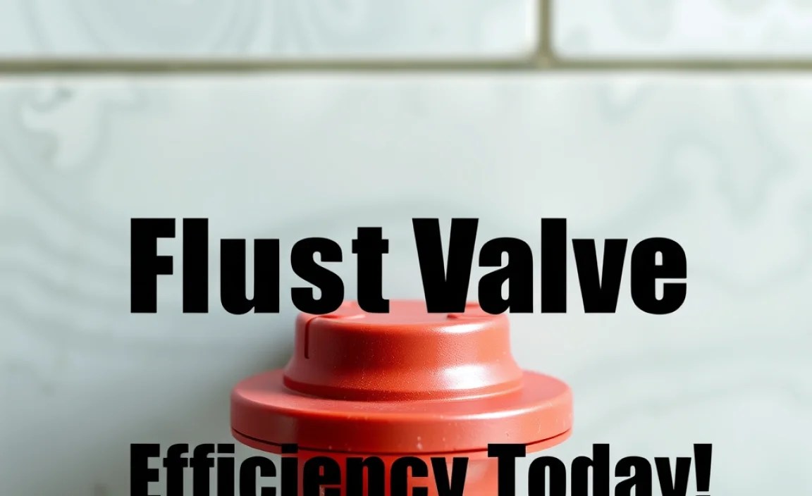 Flush Valve: Boost Your Construction Efficiency Today!