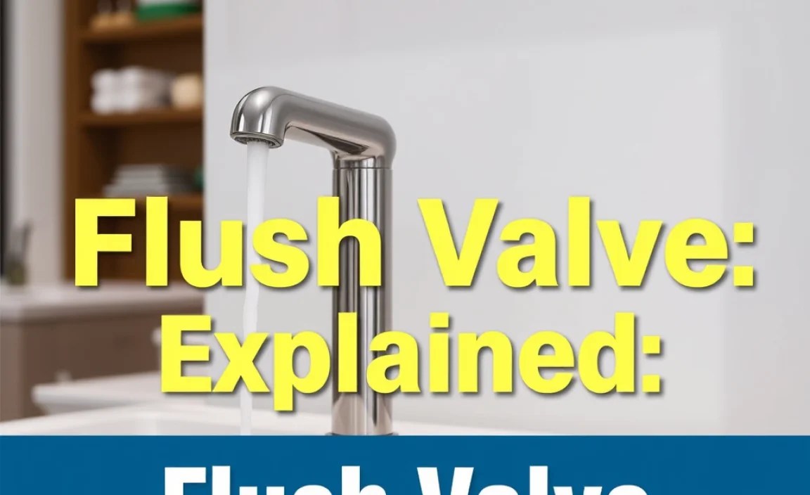 Flush Valve Explained: Genius Design
