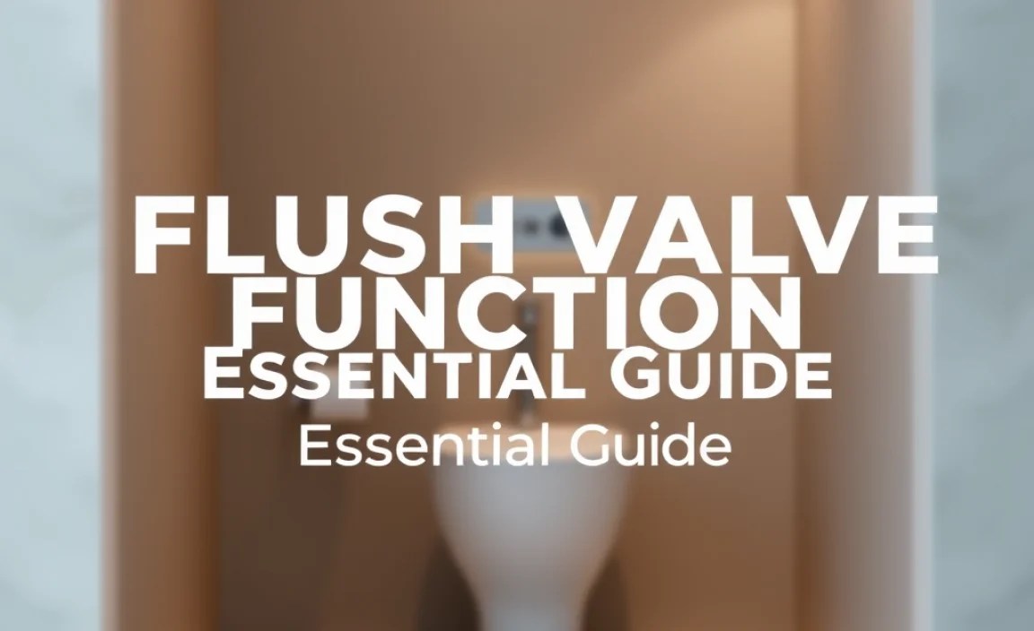 Flush Valve Function: Essential Guide