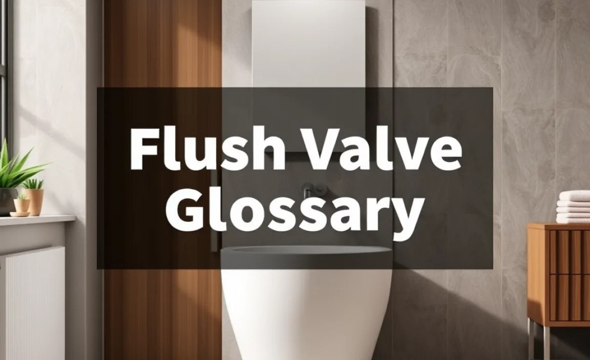 Flush Valve Glossary: Master Basics Instantly!