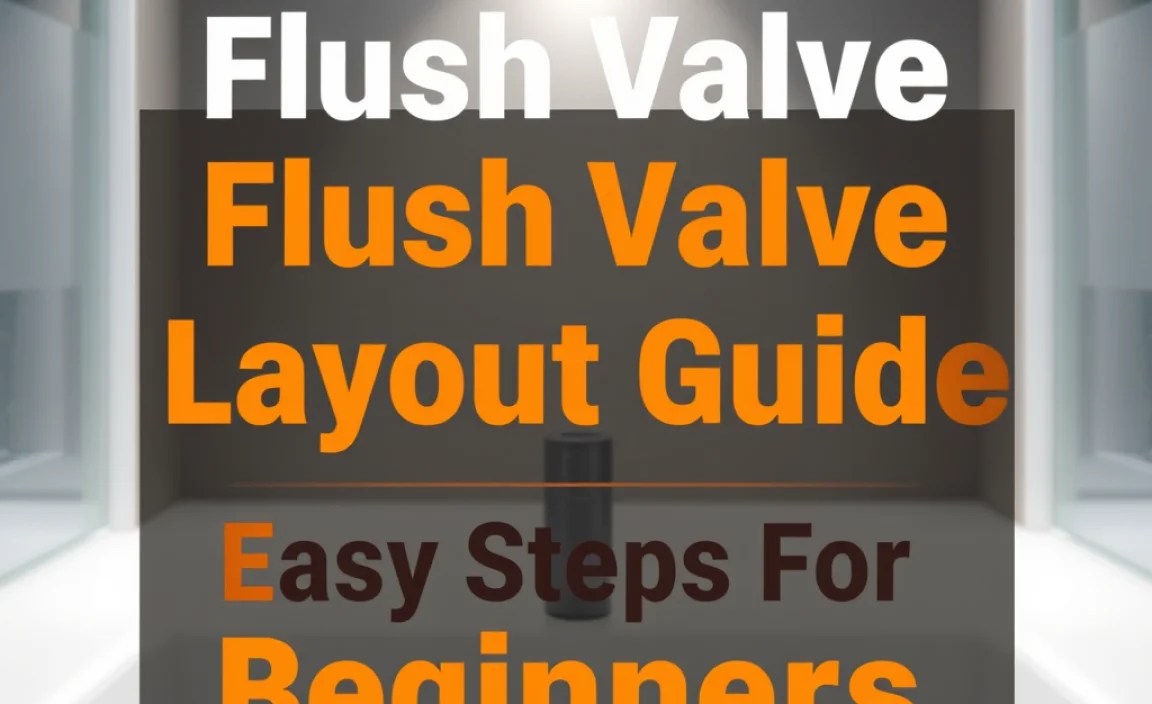 Flush Valve Layout Guide: Easy Steps for Beginners