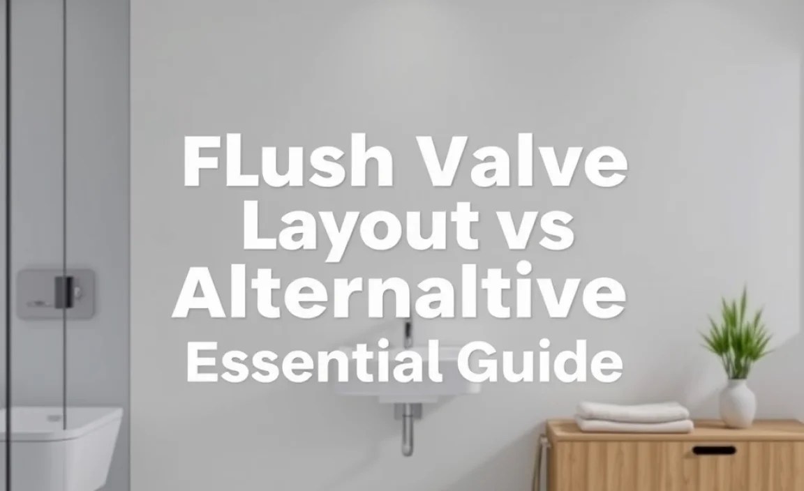 Flush Valve Layout vs Alternative: Essential Guide