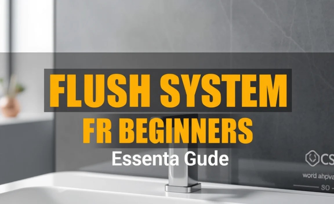 Flush Valve System for Beginners: Essential Guide
