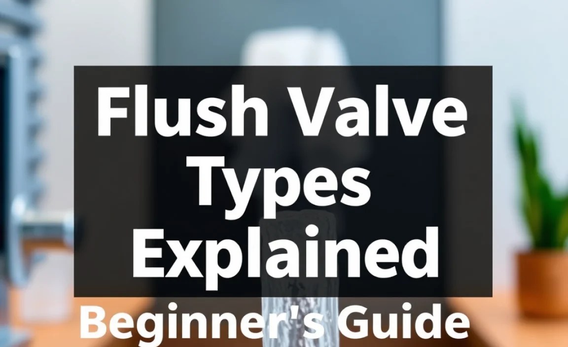 Flush Valve Types Explained: Beginner’s Guide Vs.