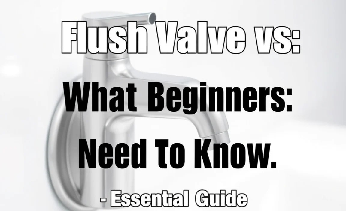 Flush Valve vs. What Beginners Need to Know: An Essential Guide