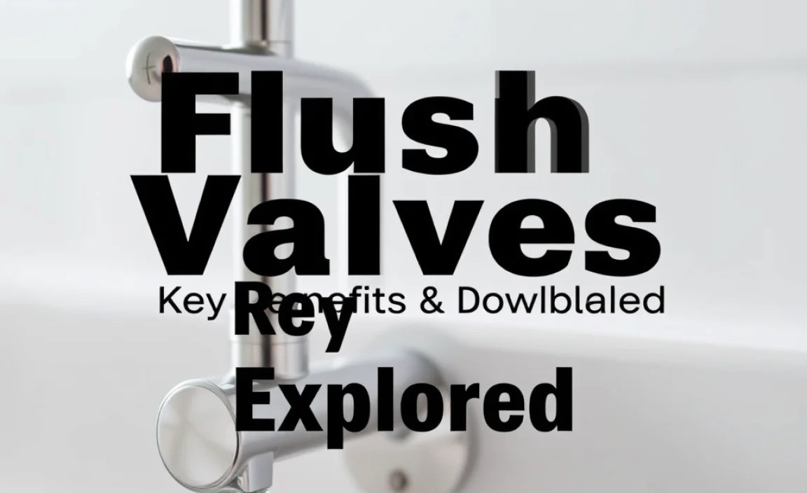 Flush Valves: Key Benefits & Drawbacks Explored