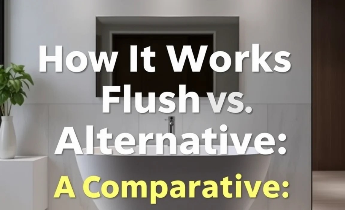Flush Vs. Alternative: A Comparison