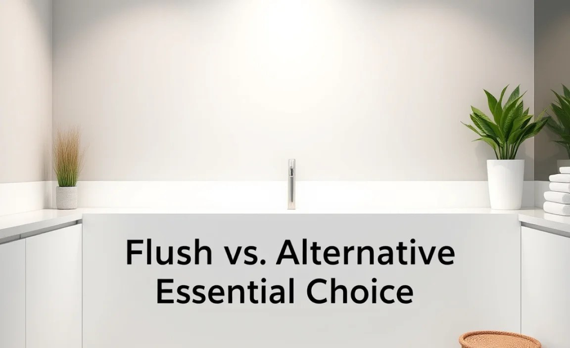 Flush vs. Alternative: Making the Right Choice
