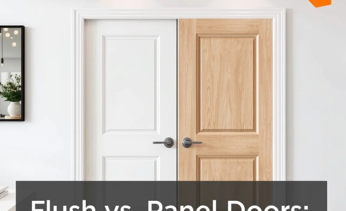 Flush vs. Panel Doors: A Comparison