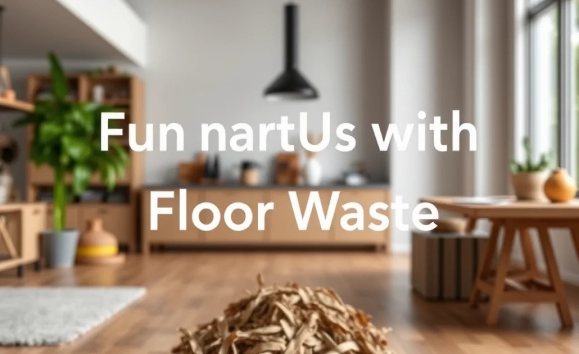 Fun Crafts with Floor Waste