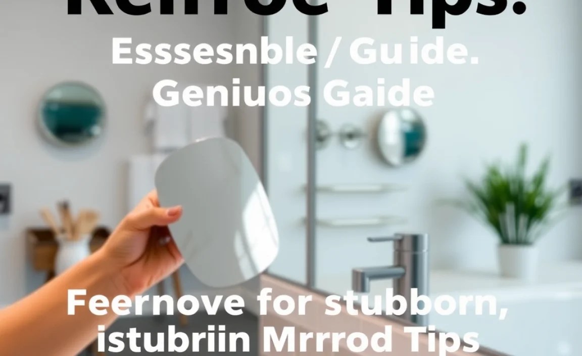 Genius Hacks for Stubborn Mirror Tips