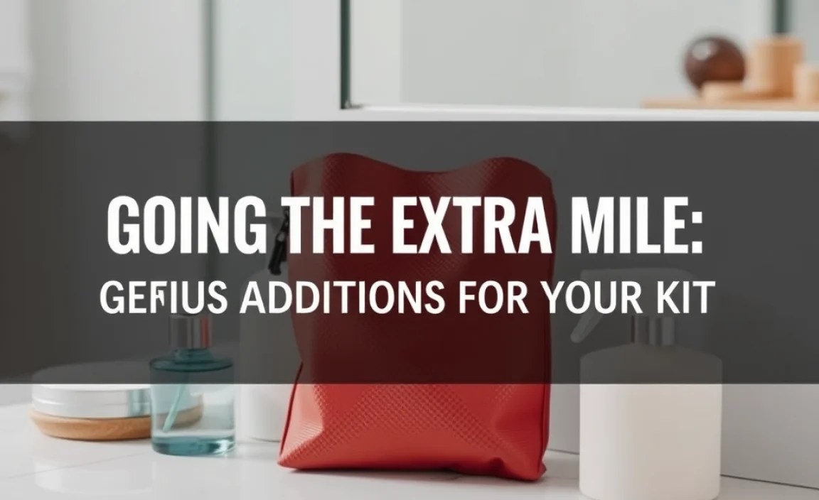 GOING THE EXTRA MILE: GENIUS ADDITIONS FOR YOUR KIT