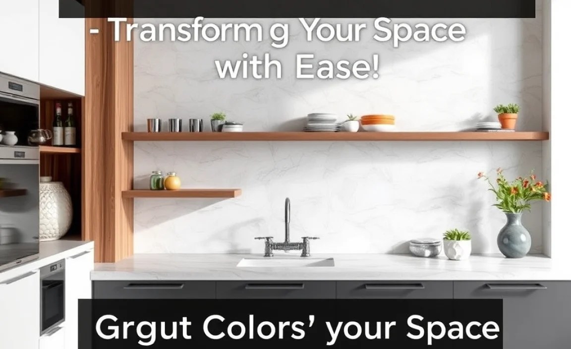 Grout Colors and Their Effects