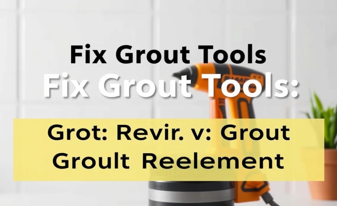 Grout Repair vs. Grout Replacement